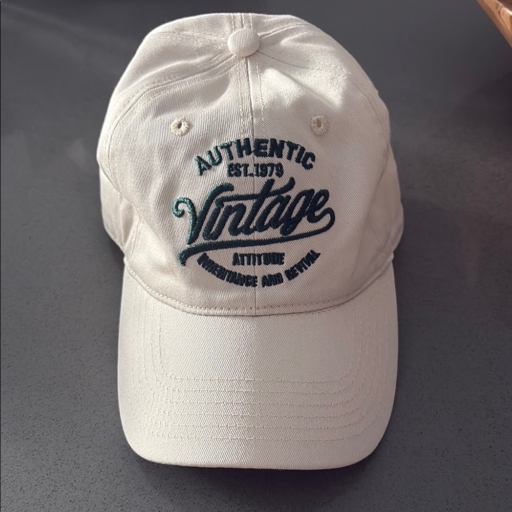 Vintage Embroidered Baseball Cap